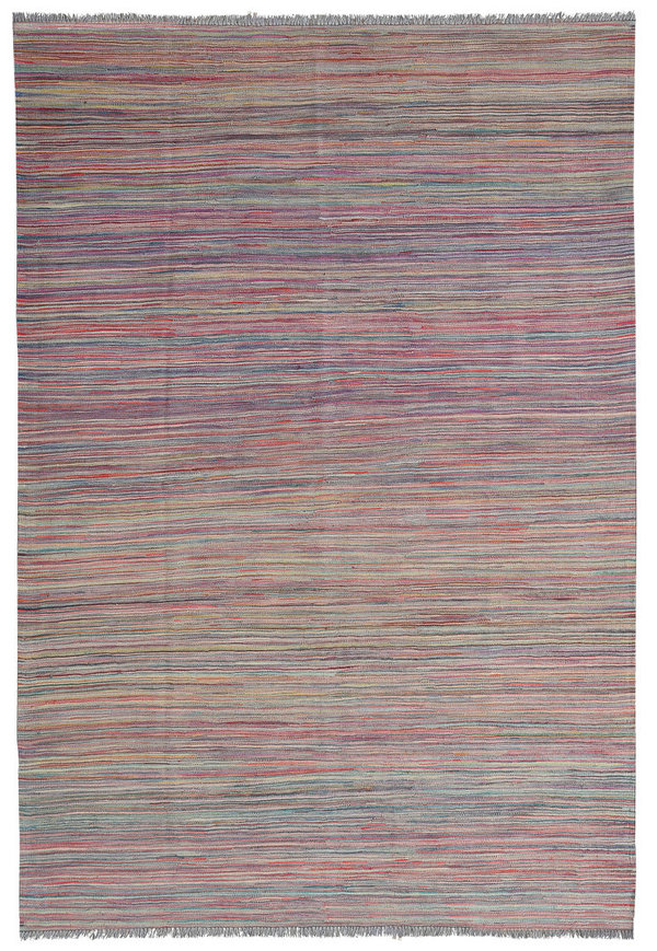 modern stripe  Wool Hand woven 240x166 cm Afghan kilim Carpet Rug 7'8x5'4