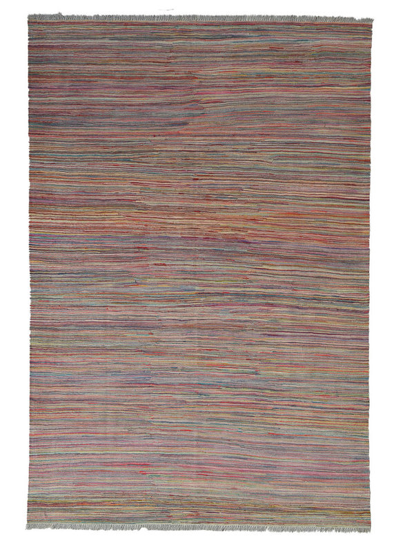 modern area rug  Wool Hand woven 236x167 cm Afghan kilim Carpet 7'7x5'4