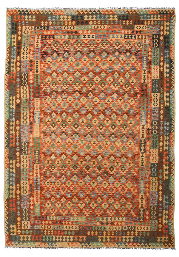 exclusive Sheep Wool Hand woven 352x252 cm Afghan kilim Carpet Rug 11'5x8'2