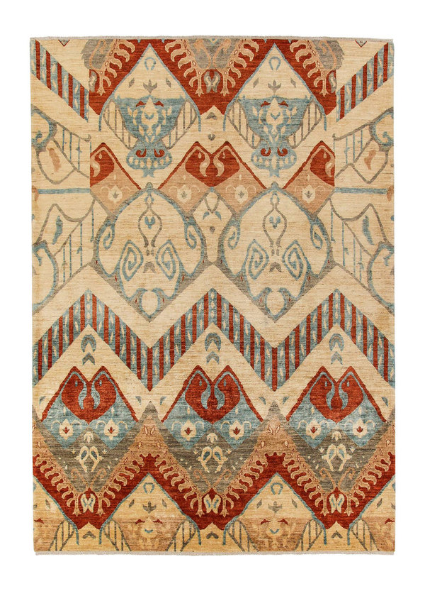 Hand knotted 10'x8'1 Modern  Art  Wool Rug  307x247 cm  exclusive Carpet