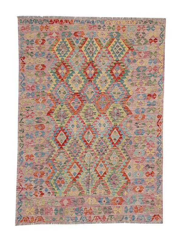9.67x6.98 Handwoven 295x213 cm Afghan Wool Kilim Carpet Area rugs kelim