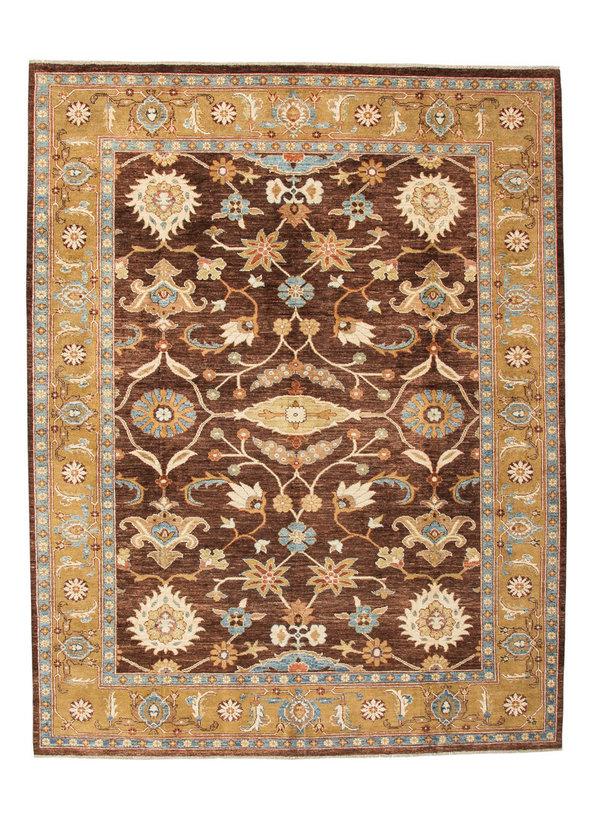Oushak Hand knotted 10'x7'8 ziegler rug  farahan Wool Rug 307x239 cm