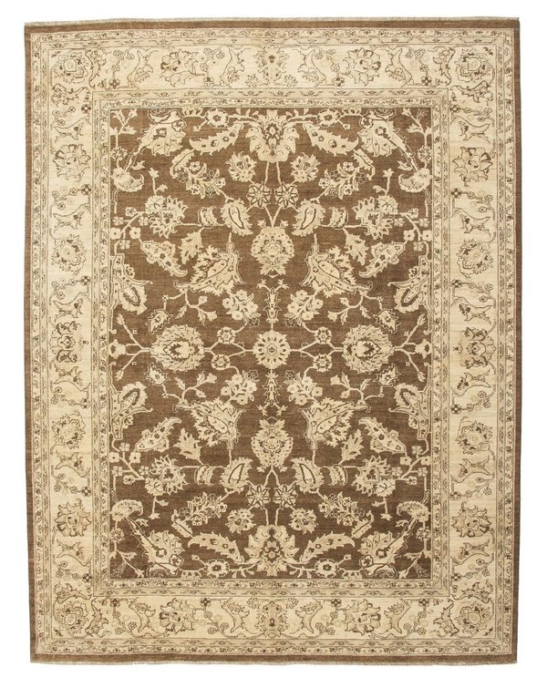 Oushak Hand knotted 10'2x7'8 ziegler rug  farahan Wool Rug 311x239 cm