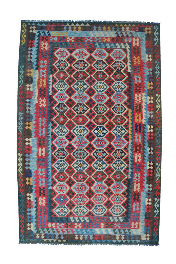 15'91x10'13 exclusive Sheep Wool Hand woven Multi color Afghan kilim Carpet Rug